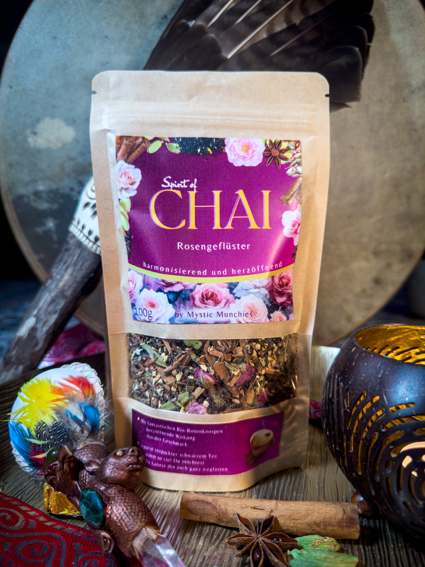 Spirit of Chai - Rosengeflüster - Teemischung - 100g